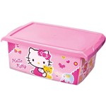 Assistência Técnica e Garantia do produto Caixa Organizadora Hello Kitty 10L Rosa - Monte Libano