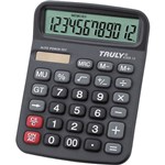 Assistência Técnica e Garantia do produto Calculadora Básica 836B-12 Truly - Preta