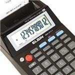 Assistência Técnica e Garantia do produto Calculadora de Impressão 12 Dígitos Sem Adaptador - Elgin Preta