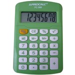Assistência Técnica e Garantia do produto Calculadora Pessoal Procalc Linha Vivid Color 8 Dígitos Verde