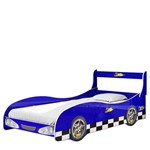 Assistência Técnica e Garantia do produto Cama de Solteiro Carro Rally Gelius - Azul