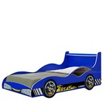 Assistência Técnica e Garantia do produto Cama de Solteiro Carro Tuning Gelius - Azul