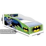 Assistência Técnica e Garantia do produto Cama Infantil Batman Verde com Colchão