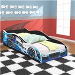 Assistência Técnica e Garantia do produto Cama Infantil Carros Drift 150x70 Cm - Azul /preto - Rpm Móveis