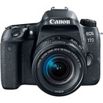 Assistência Técnica e Garantia do produto Câmera Canon 77D Kit com a Lente 18-55mm F/4.5-6 IS USM