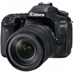 Assistência Técnica e Garantia do produto Câmera Canon 80D Kit com a Lente 18-135mm F/3.5-5.6 IS USM