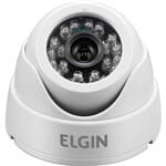 Assistência Técnica e Garantia do produto Câmera de Segurança Dome 800TVL Elgin Lente 3.6mm - Branca