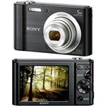 Assistência Técnica e Garantia do produto Câmera Digital Sony W800 20.1MP 5x Zoom Óptico 29MB Foto Panorâmica Vídeos HD
