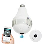 Assistência Técnica e Garantia do produto Câmera Ip Segurança Lampada Vr 360 Panorâmica Espia Wifi V380