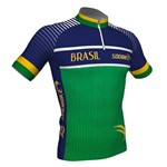 Assistência Técnica e Garantia do produto Camisa Ciclismo Brasil 2018 Sódbike