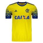 Assistência Técnica e Garantia do produto Camisa Flamengo Adidas Amarela III 2017 2018 - CD9621