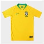 Assistência Técnica e Garantia do produto Camisa Seleção Brasil Juvenil I 2018 S/n° - Torcedor Nike - Amarelo e Verde