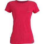Assistência Técnica e Garantia do produto Camiseta Dry Cool Lady Feminina com Proteção Solar 50 Vermelha Manga Curta - Conquista