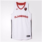 Assistência Técnica e Garantia do produto Camiseta Regata de Basquete Flamengo Adidas Branca II 2015 2016 - AI4777