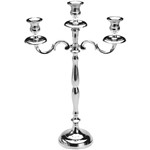 Assistência Técnica e Garantia do produto Candelabro Metal Wolff 3 Velas Metalizado - Prestige