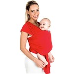 Assistência Técnica e Garantia do produto Canguru para Bebê Wrap Line Vermelho - KaBaby