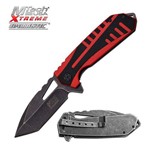 Assistência Técnica e Garantia do produto Canivete Mtech Usa Xtreme Stonewashed com Abertura Assistida Vermelho Master Cutlery