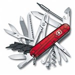 Assistência Técnica e Garantia do produto Canivete Victorinox Cybertool 41F Vermelho Translúcido 1.7775.T