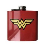 Assistência Técnica e Garantia do produto Cantil de Aço Inox 170ml Logo Mulher Maravilha - DC Comics