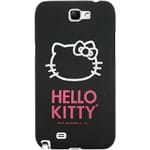 Assistência Técnica e Garantia do produto Capa para Celular Galaxy Note 2 Hello Kitty Cristais Policarbonato Preta - Case Mix