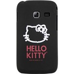 Assistência Técnica e Garantia do produto Capa para Celular Galaxy Y Duos Hello Kitty Cristais Policarbonato Preta - Case Mix