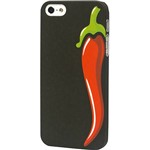 Assistência Técnica e Garantia do produto Capa para Celular IPhone 5/5s Preto/Vermelho - Chilli Beans