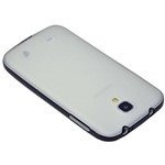 Assistência Técnica e Garantia do produto Capa para Celular para Galaxy S4 em TPU e Acrílico PC Frame Transparente e Preta - Driftin