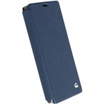 Assistência Técnica e Garantia do produto Capa para Celular Xperia Z1 Protetora Malmo Flip com Suporte Azul - Krussell