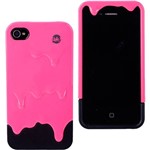 Assistência Técnica e Garantia do produto Capa para Iphone 4 e 4S Tinta Pink Silicone - Uatt?