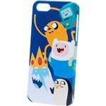 Assistência Técnica e Garantia do produto Capa para IPhone 5/5S em Policarbonato Adventure Time Meninos - Customic