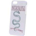 Assistência Técnica e Garantia do produto Capa para IPhone 5/5s Policarbonato Nirvana Serve The Servantes - Customic