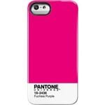 Assistência Técnica e Garantia do produto Capa para IPhone 5 Fuchsia Purple Rosa e Branco - Pantone