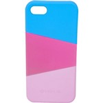 Assistência Técnica e Garantia do produto Capa para IPhone 5 Ismart Snap On Rosa Claro/ Rosa Escuro/ Azul