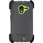 Assistência Técnica e Garantia do produto Capa Protetora Defender Cinza com Detalhe Verde Moto X