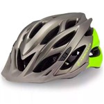 Assistência Técnica e Garantia do produto Capacete Ciclismo Bicicleta Absolute Wild Cinza/verde M