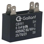 Assistência Técnica e Garantia do produto Capacitor CBB61 Gallant 0,9MF +-5% 400VAC GCP09S00A-PT400