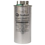 Assistência Técnica e Garantia do produto Capacitor CBB65 Gallant 40+1,5MF +-5% 440 VAC GCP40D01A-IX440
