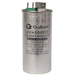 Assistência Técnica e Garantia do produto Capacitor CBB65 Gallant 40+5MF +-5% 440 VAC - (GCP40D05A-IX440)