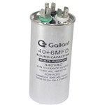 Assistência Técnica e Garantia do produto Capacitor CBB65 Gallant 40+6MF +-5% 440 VAC GCP40D06A-IX440