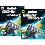 Assistência Técnica e Garantia do produto Carga Gillette Mach3 com 6 Unidades