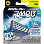 Assistência Técnica e Garantia do produto Carga Gillette Mach3 Turbo com 6 Unidades