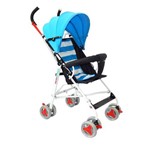 Assistência Técnica e Garantia do produto Carrinho de Bebê Guarda Chuva Passeio - Mc4871-azul