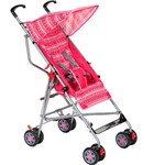 Assistência Técnica e Garantia do produto Carrinho de Bebê Umbrella Slim Rosa - Voyage