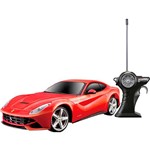 Assistência Técnica e Garantia do produto Carrinho Ferrari F12 com Controle Remoto 1:24 Berlinetta Vermelho - Maisto