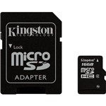 Assistência Técnica e Garantia do produto Cartão de Memoria Kingston 16GB, Micro SD, Classe 4