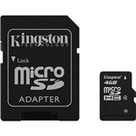 Assistência Técnica e Garantia do produto Cartão de Memória Kingston 4GB MicroSDHC com Adaptador SD (classe 4)