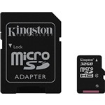 Assistência Técnica e Garantia do produto Cartão de Memória Kingston 32GB MicroSDHC com Adaptador SD (classe 4)