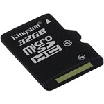 Assistência Técnica e Garantia do produto Cartão de Memória Kingston 32GB MicroSDHC com Adaptador SD (classe10)