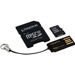 Assistência Técnica e Garantia do produto Cartão de Memória Kingston 32GB Mobility + MicroSDHC com Adaptador SD + Leitor USB (Classe 10)
