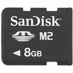 Assistência Técnica e Garantia do produto Cartão de Memória Memory Stick Micro M2 Sandisk 8gb